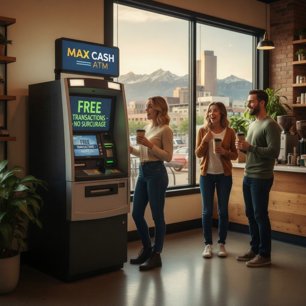 Free ATM installation service